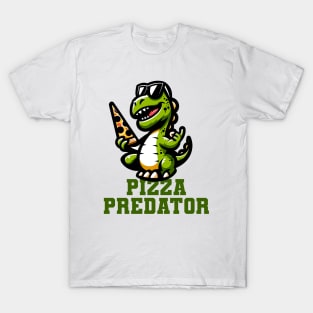 Pizza Predator - Funny Dinosaur T-Shirt